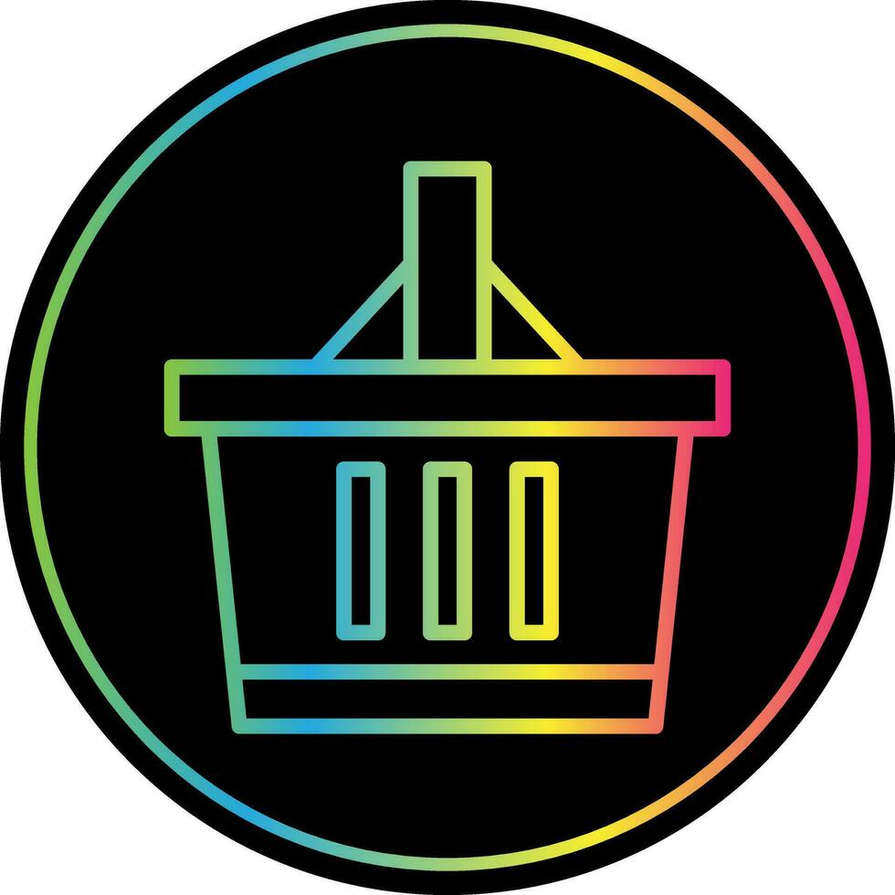 Basket Vector Icon Design