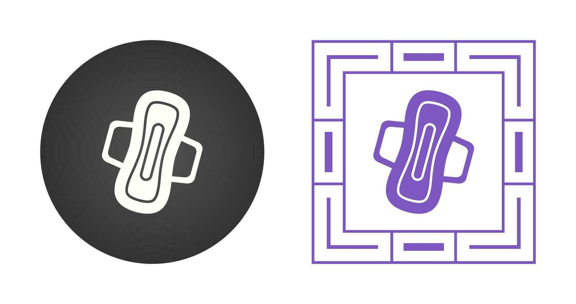Sanitary Towel Vector Icon