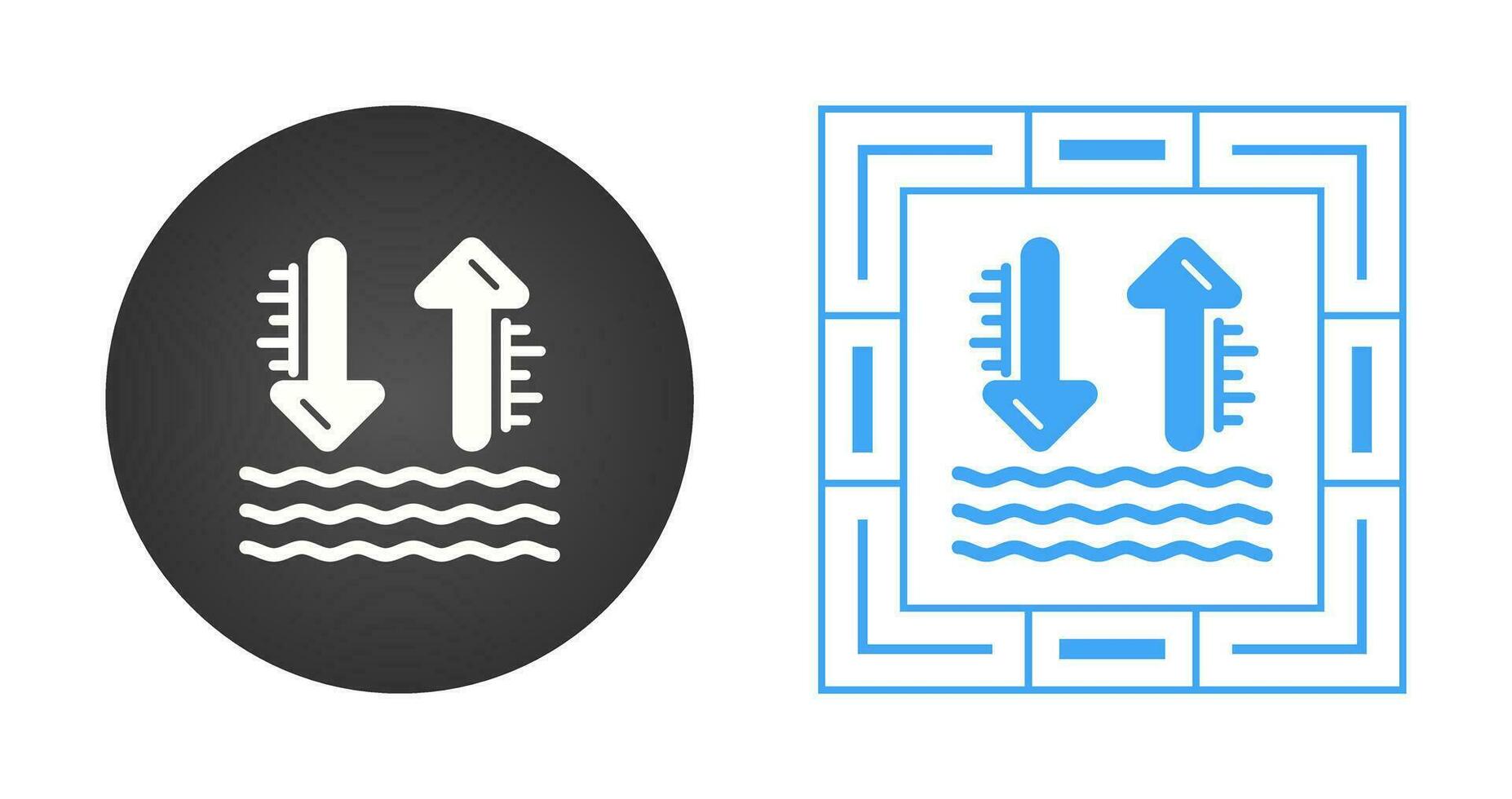 High Tide Vector Icon