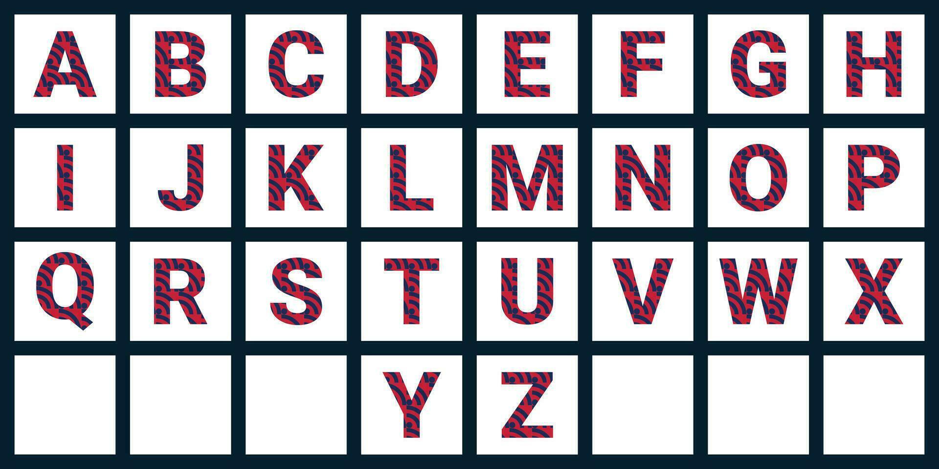 alphabet boston red sox font