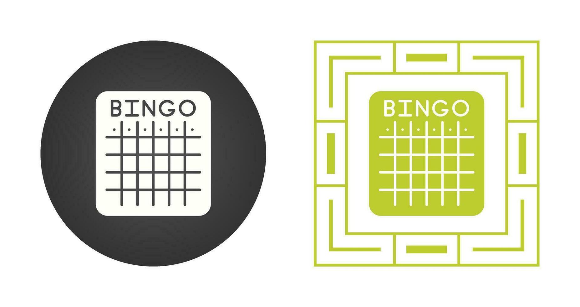 Bingo Vector Icon