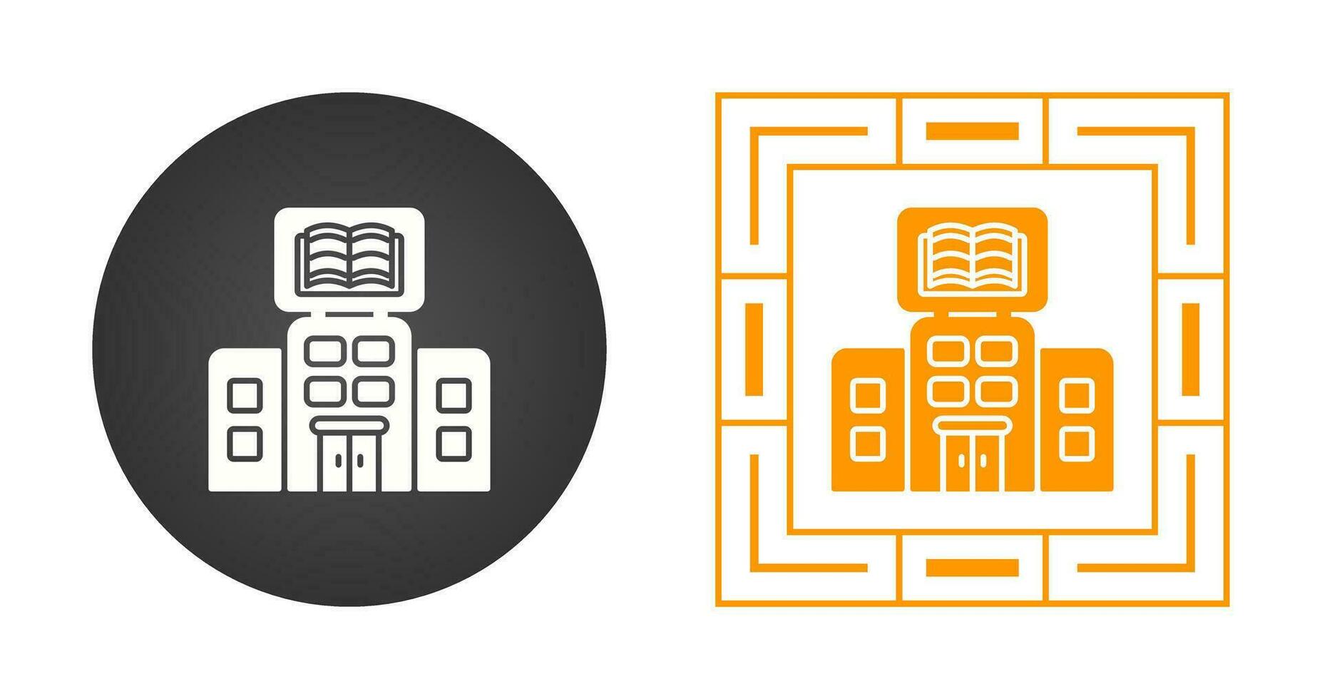 Library Vector Icon