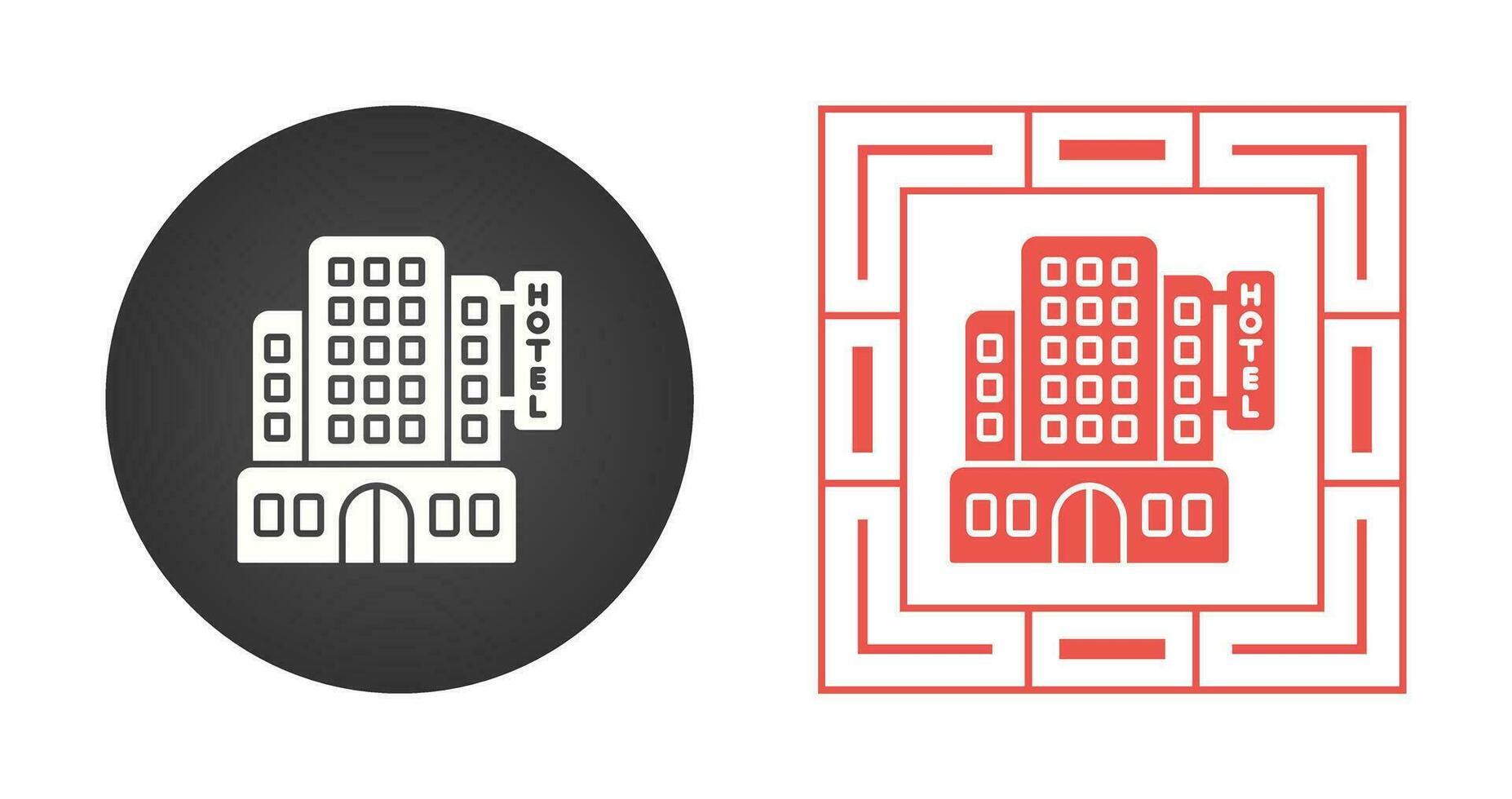 Hotel Vector Icon