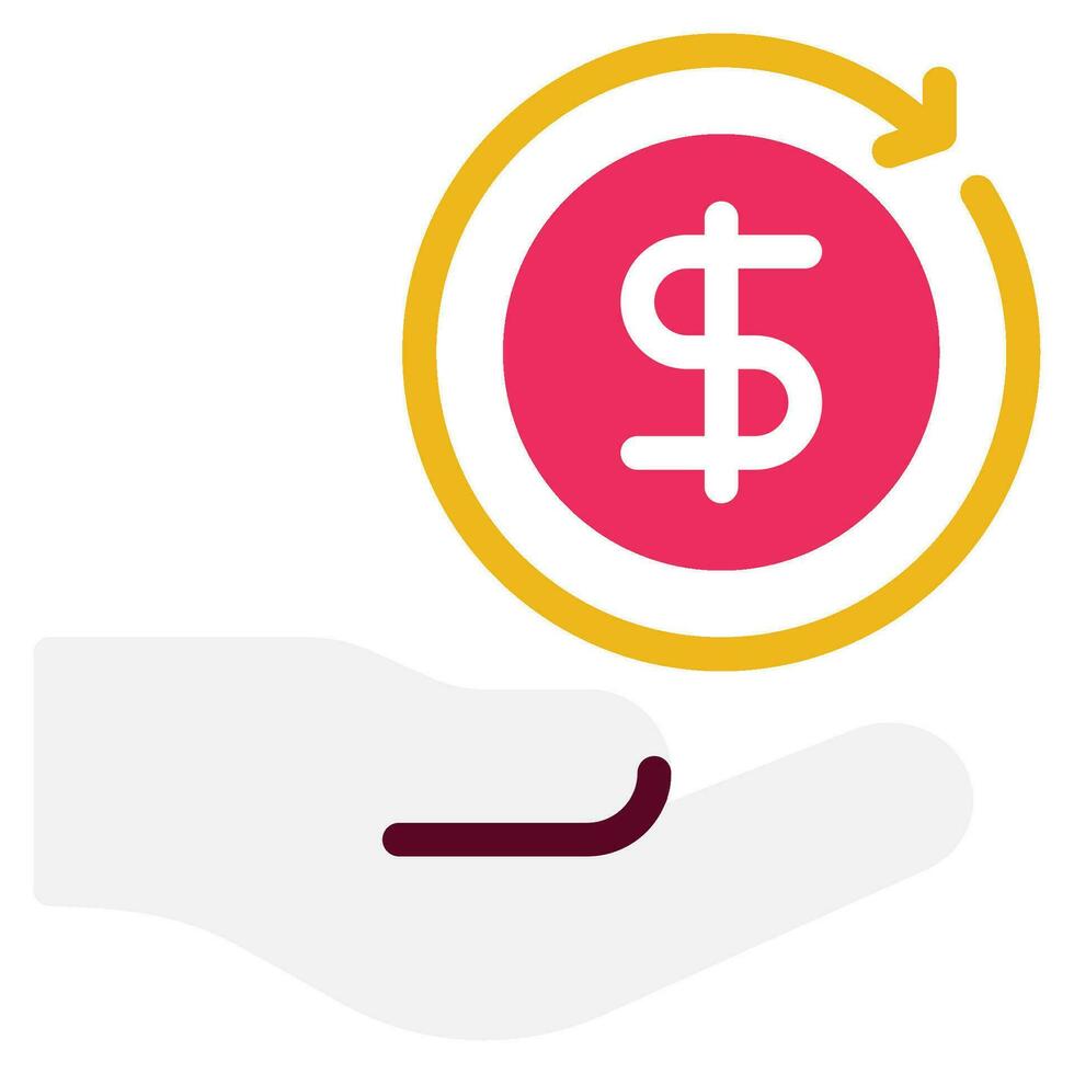 Cost Analysis icon vector