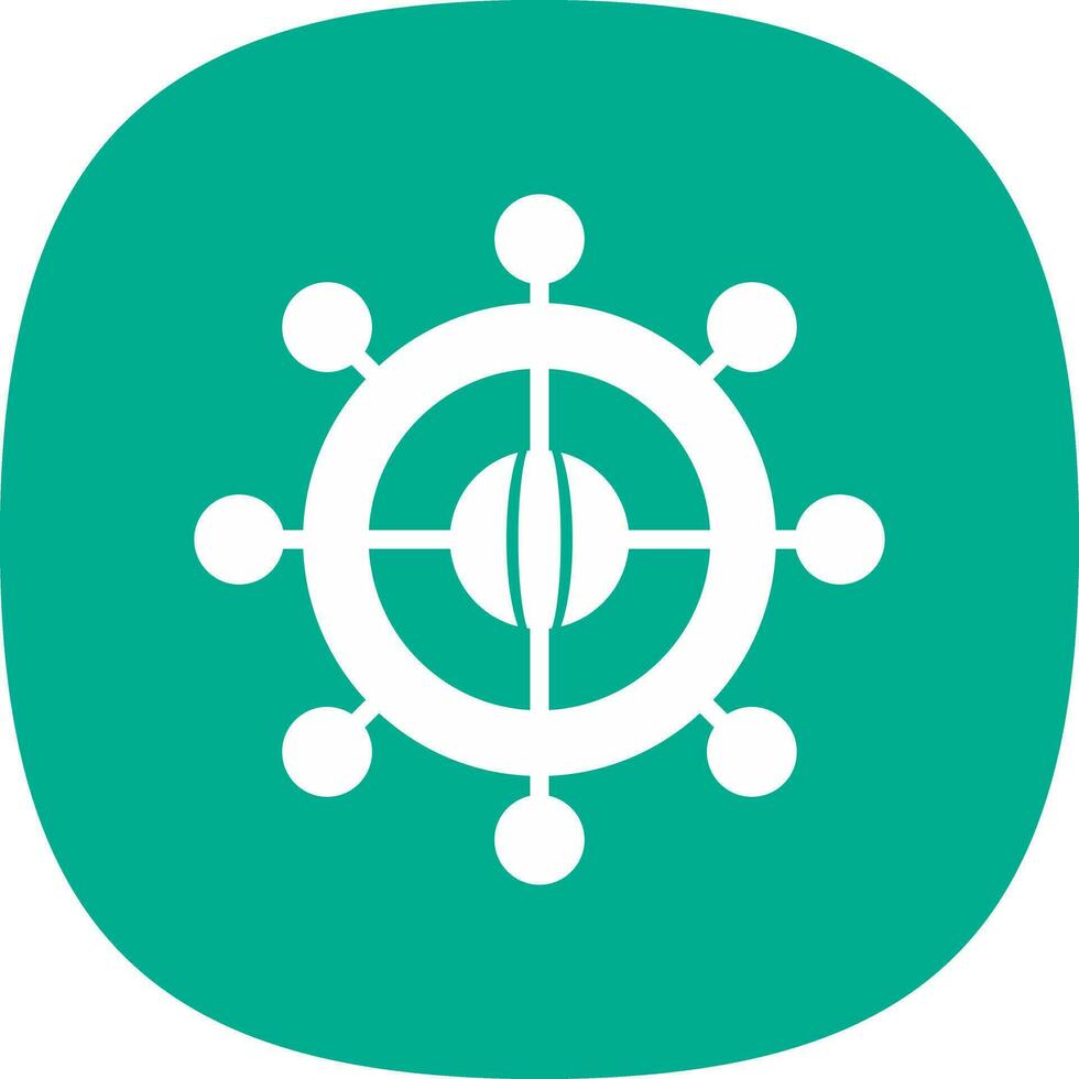 Rudder Vector Icon Design