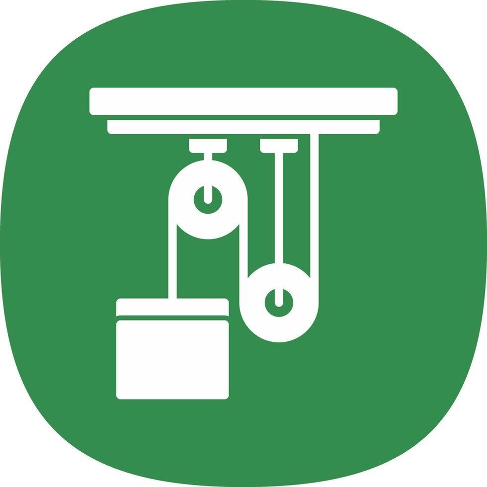Pulley Vector Icon Design