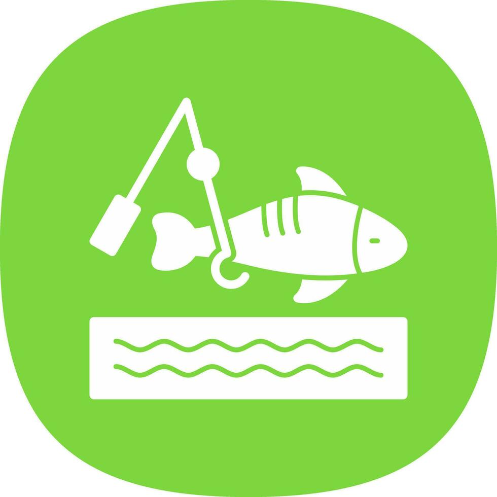 Fishing Vector Icon Design