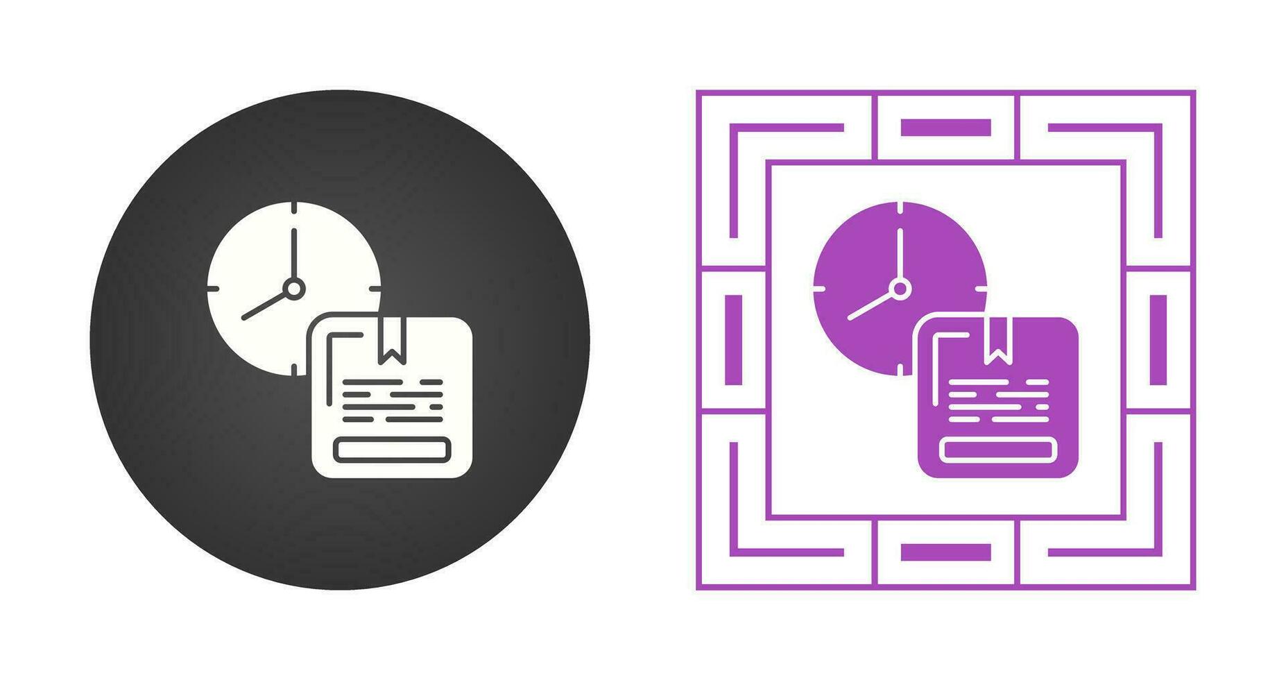 On Time Delivery Vector Icon