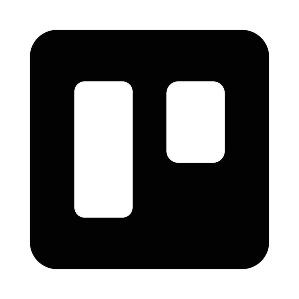 Trello Vector Glyph Icon For Personal And Commercial Use.