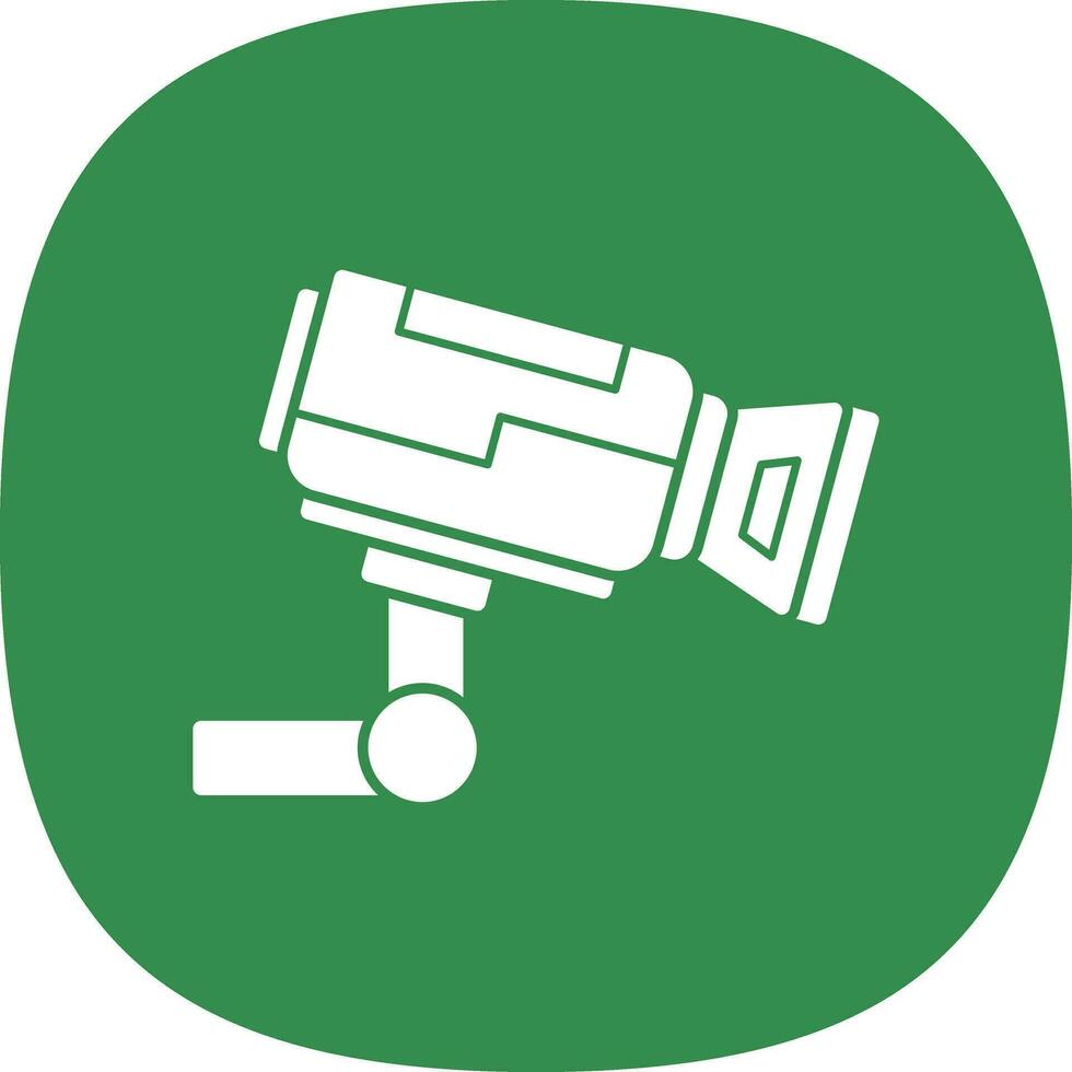 Security Camera Vector Icon Design