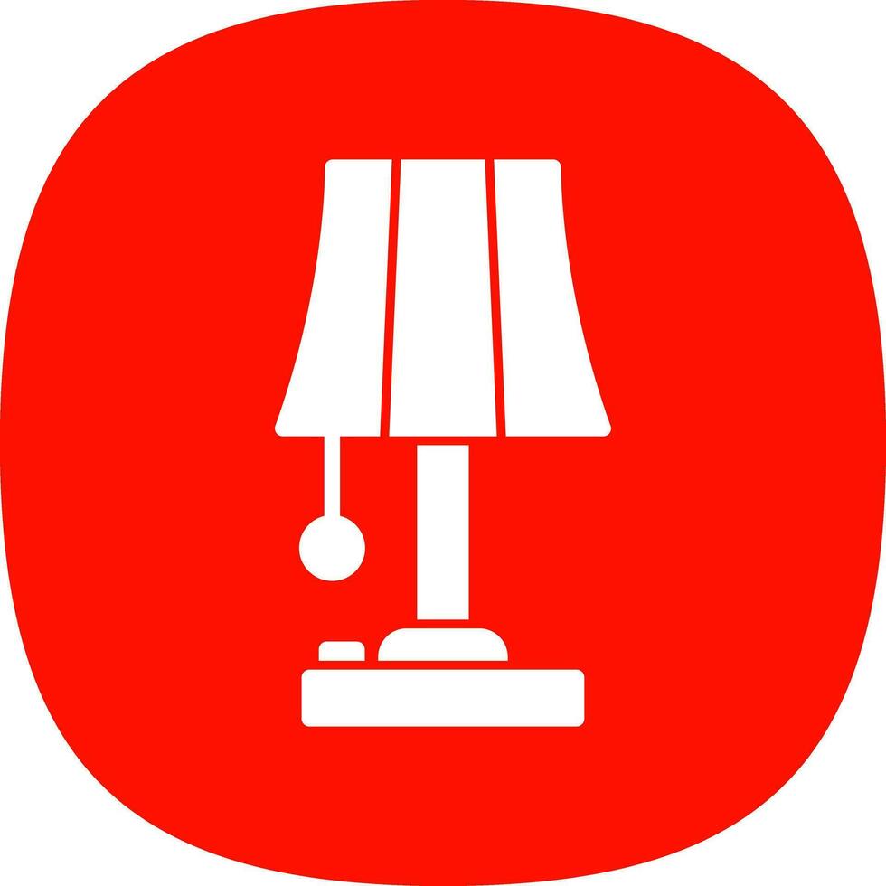 Lamp Vector Icon Design