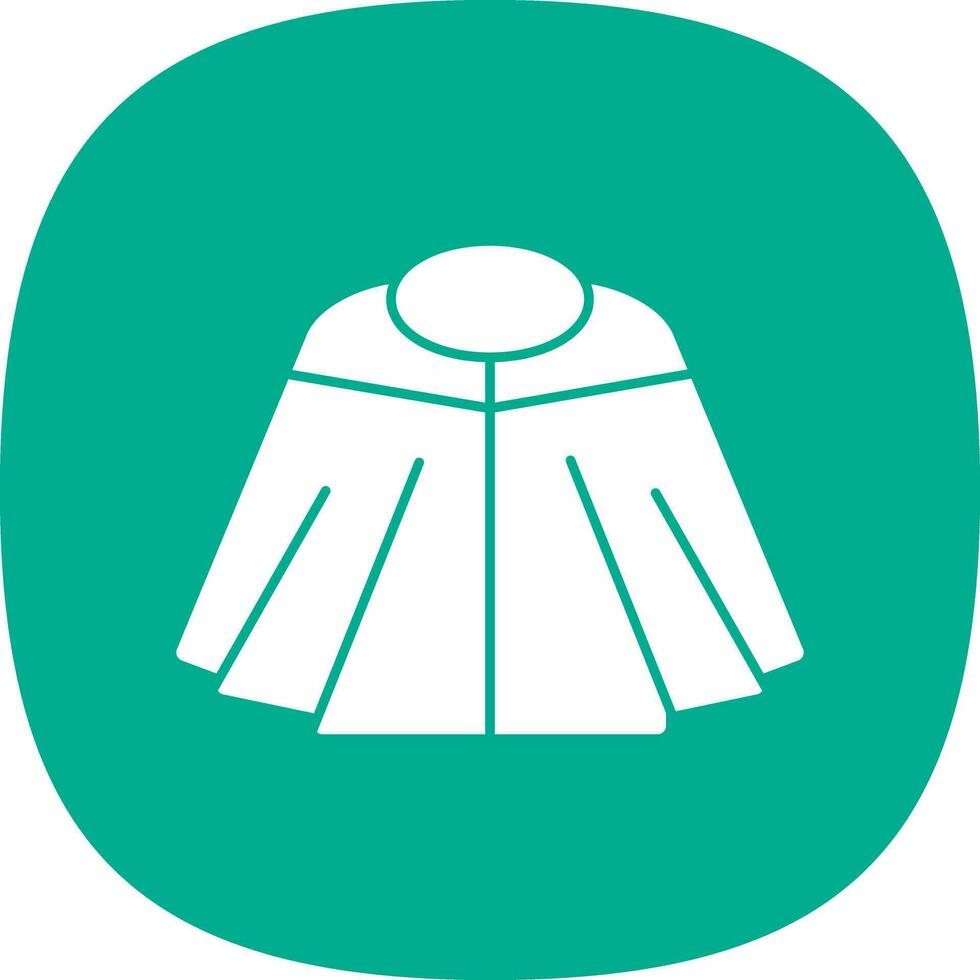 Cloak Vector Icon Design