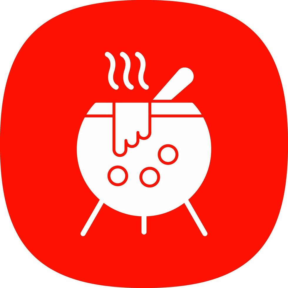 Cauldron Vector Icon Design