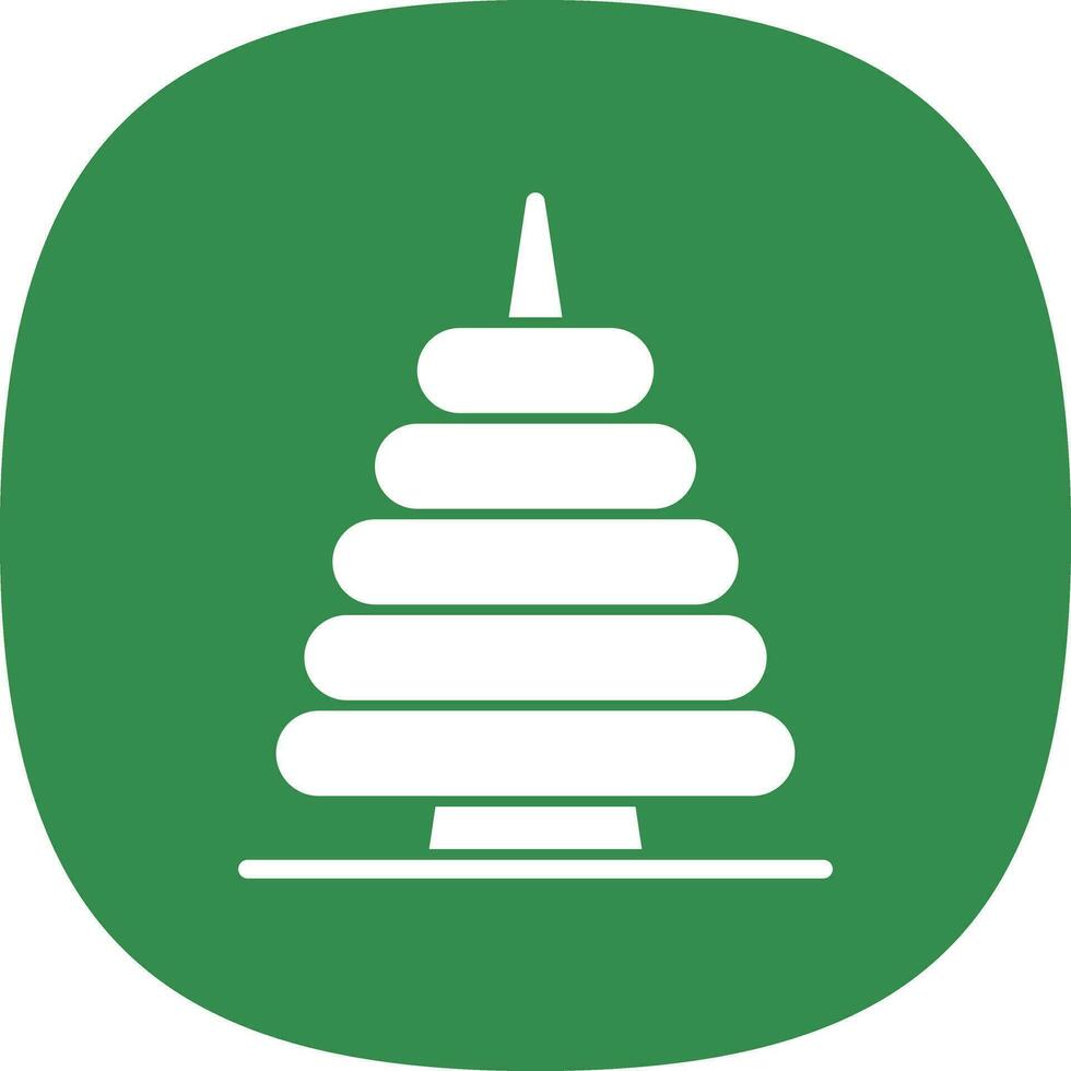 Rings Vector Icon Design