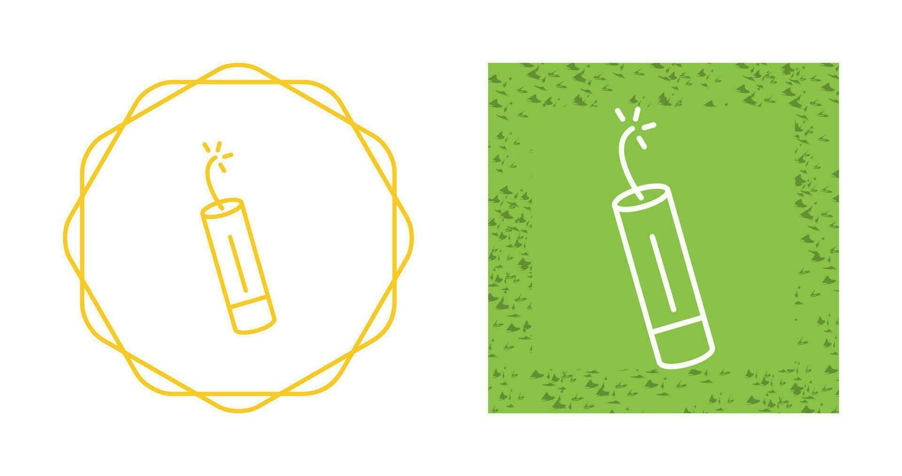 Single Dynamite Vector Icon