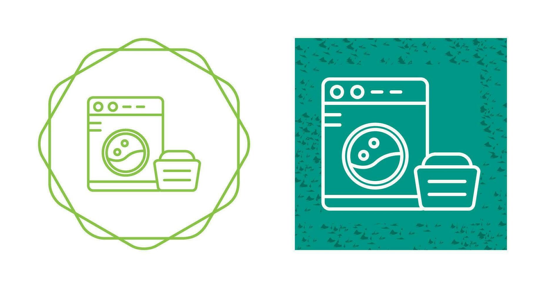 Washing Machine Vector Icon