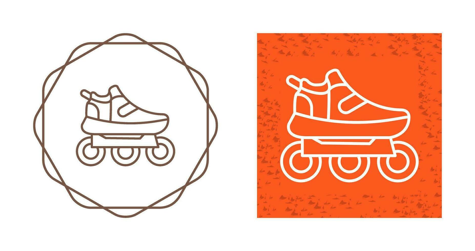 Roller Skates Vector Icon