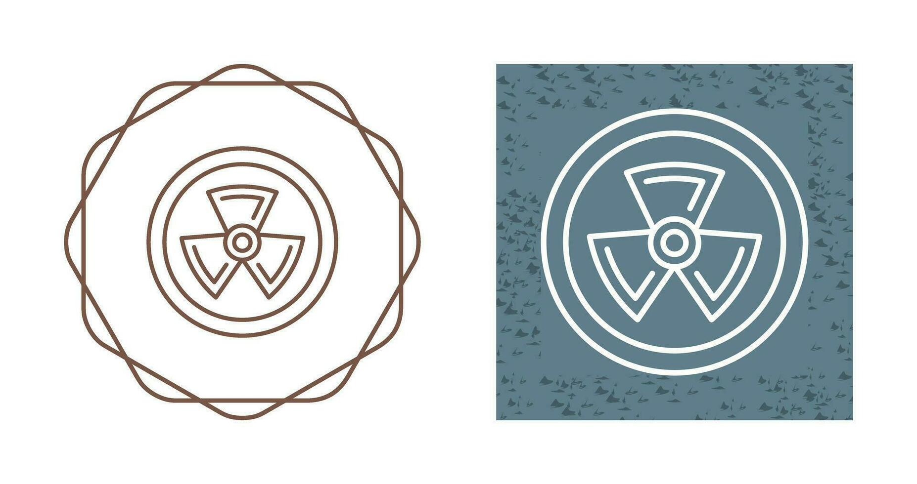 Radiation Vector Icon