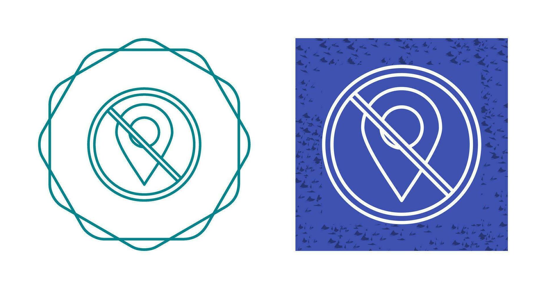 No Gps Vector Icon