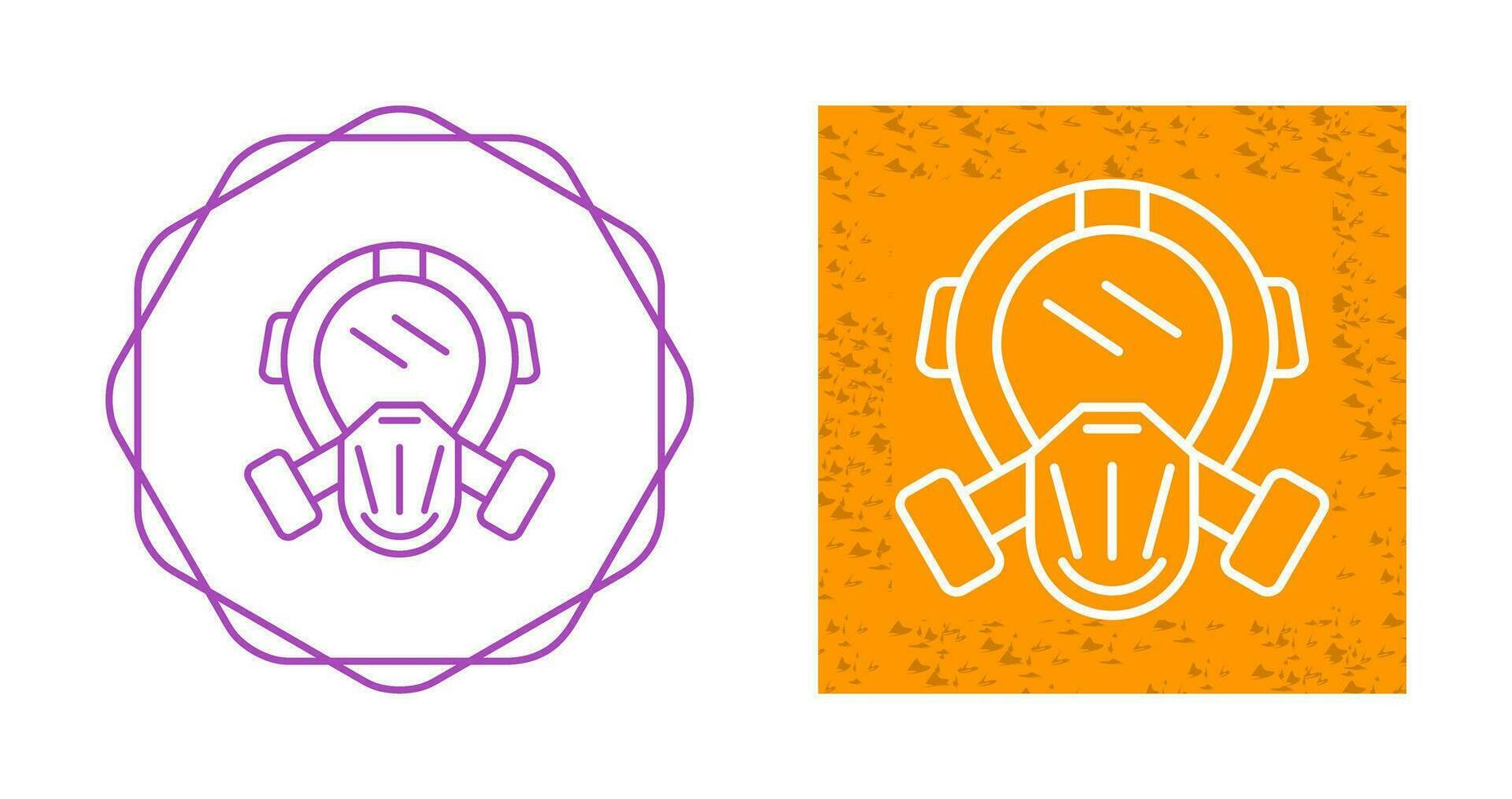 Gas Mask Vector Icon
