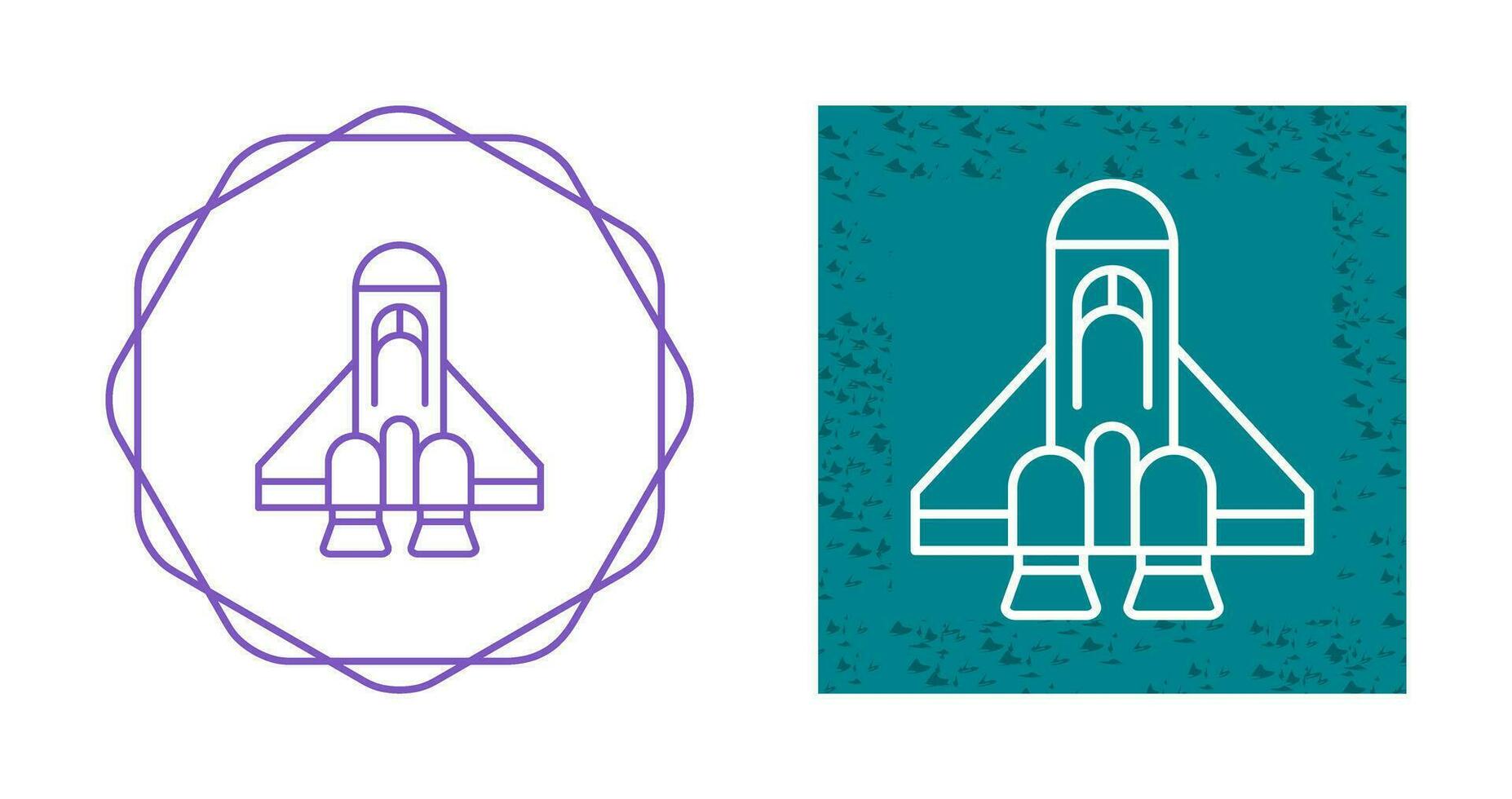 Spaceship Vector Icon