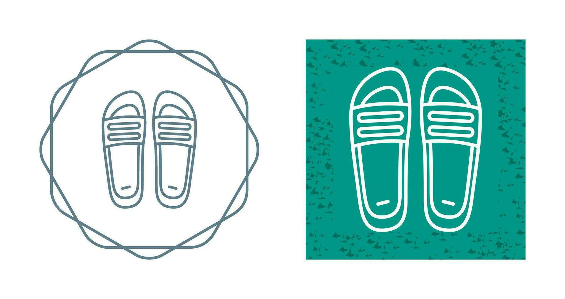 Slippers Vector Icon