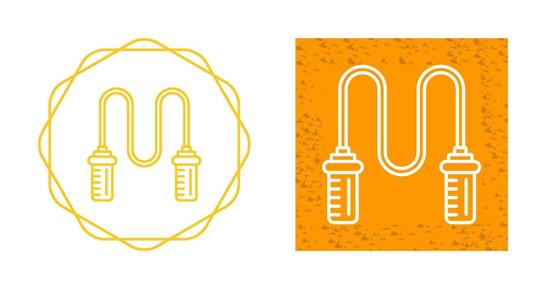 Jumping Rope Vector Icon