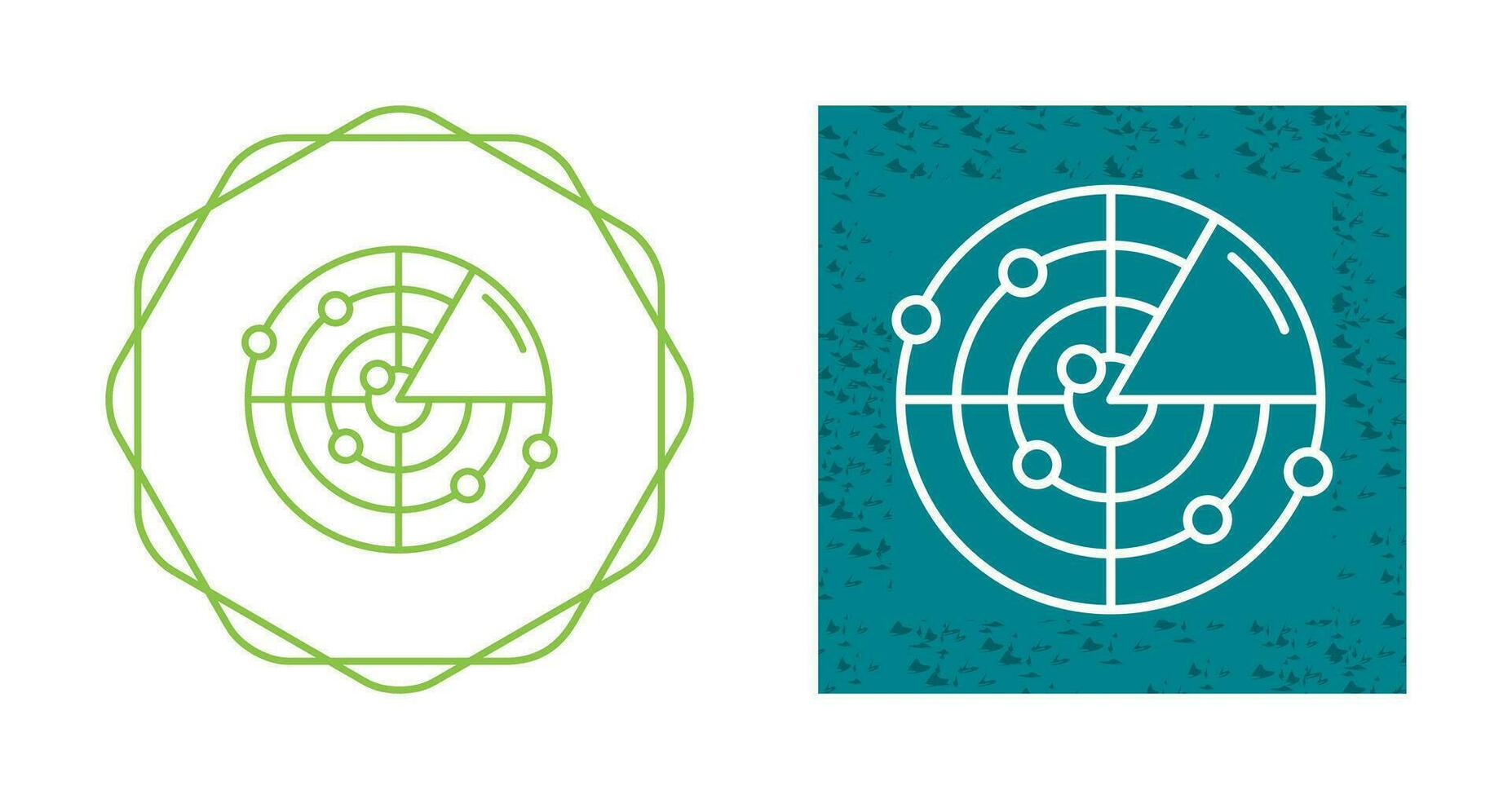 Radar Vector Icon