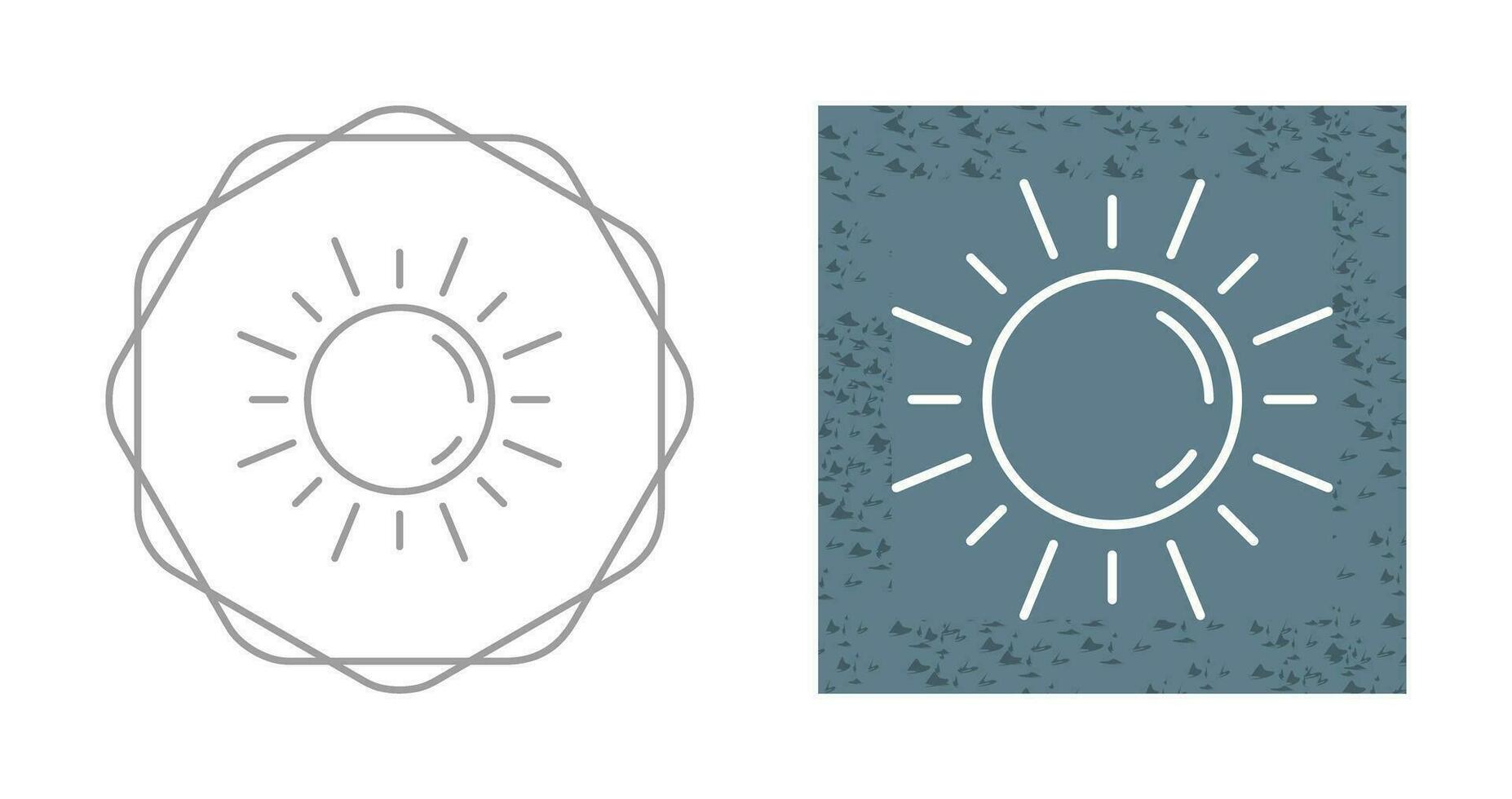 Sun Vector Icon
