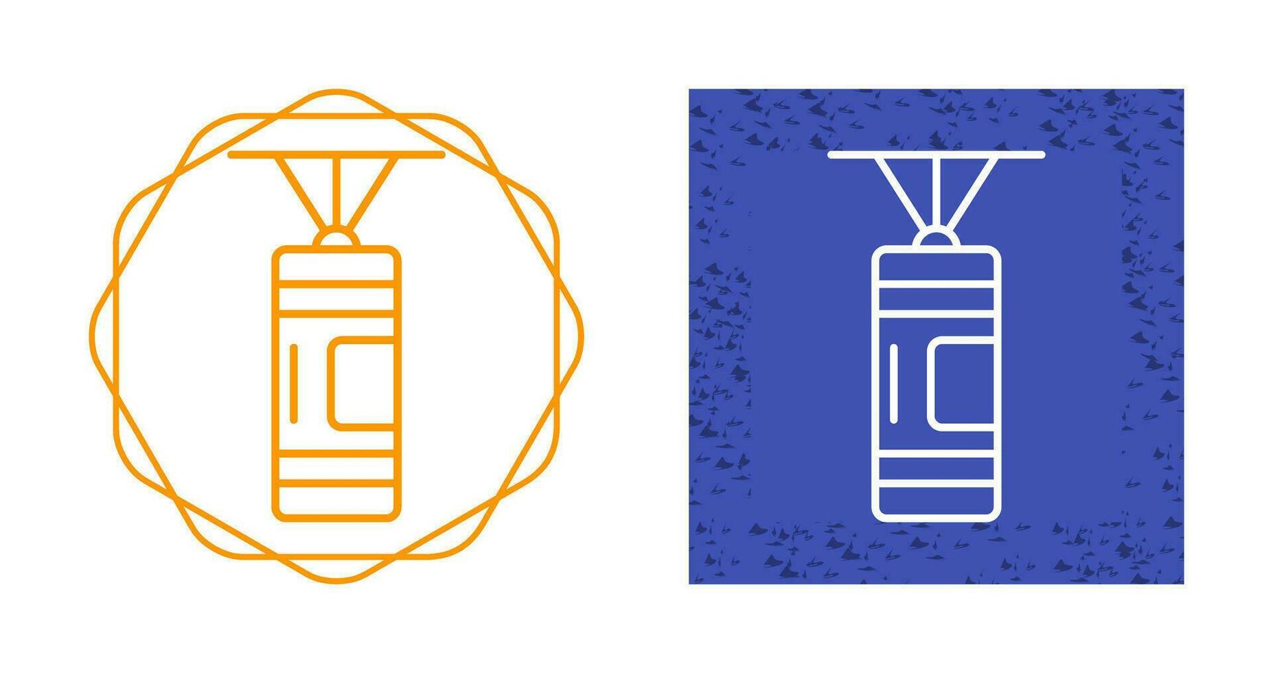 Punching Bag Vector Icon