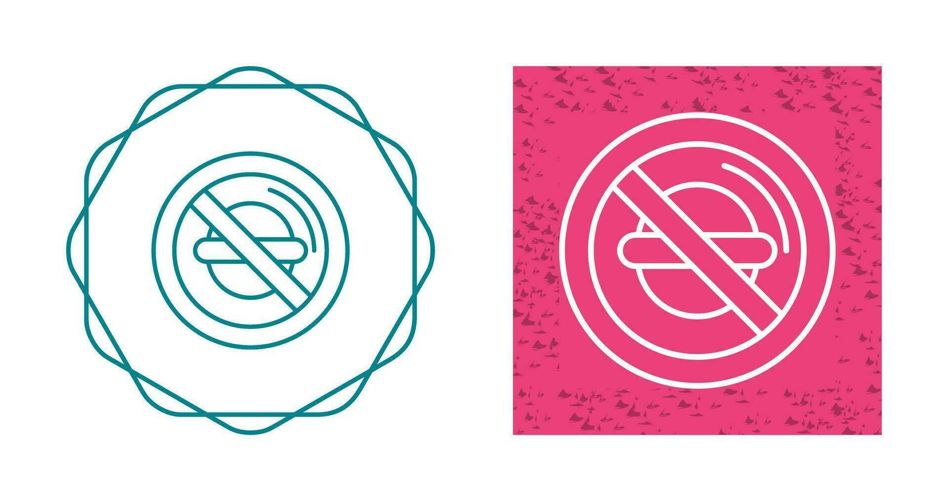 No Food Vector Icon