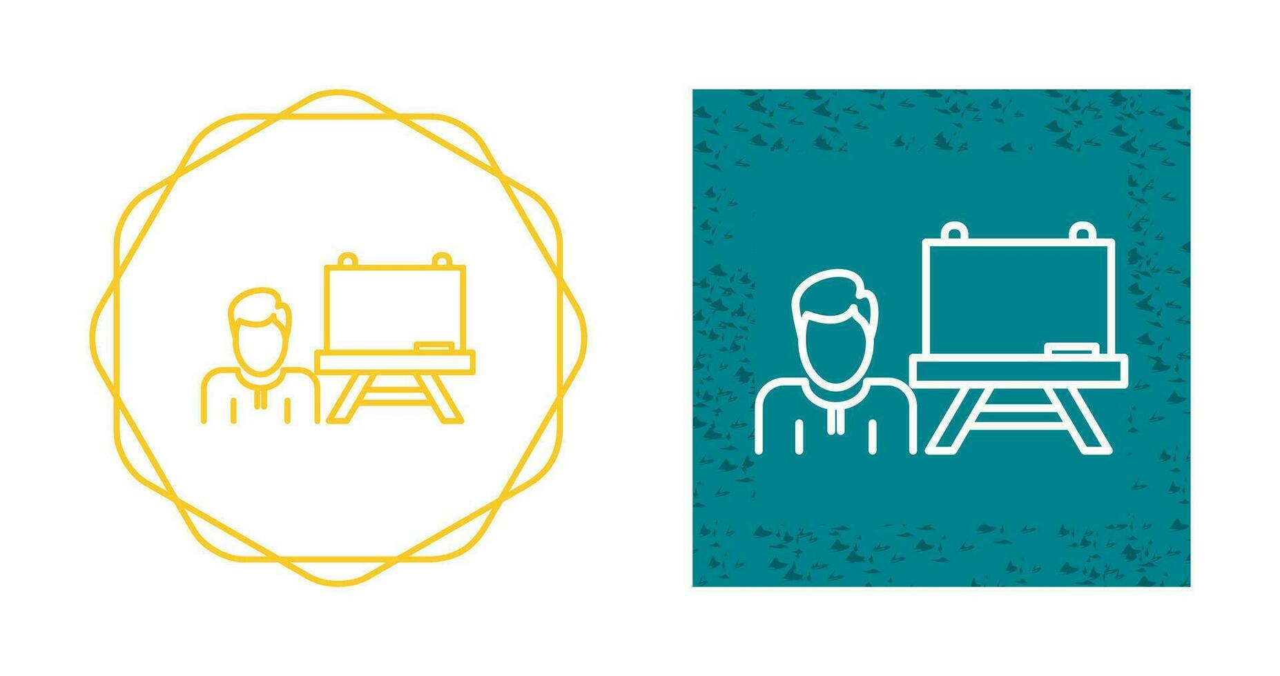 Teach Vector Icon