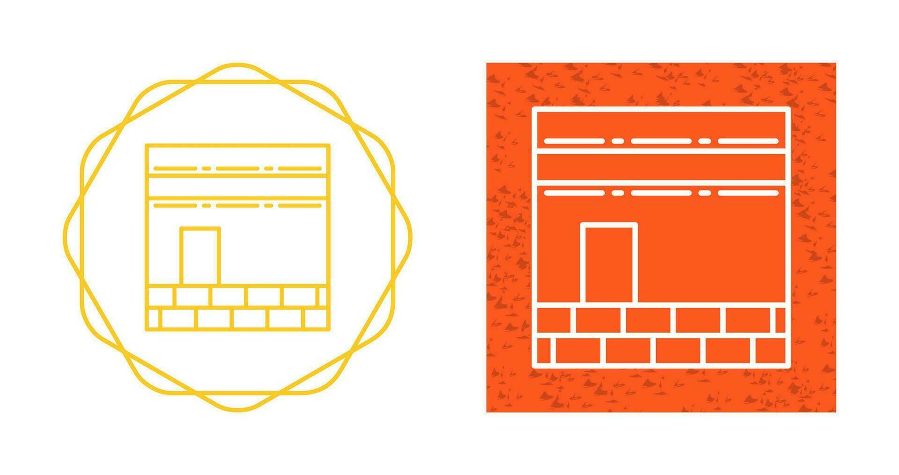 Kaaba Vector Icon