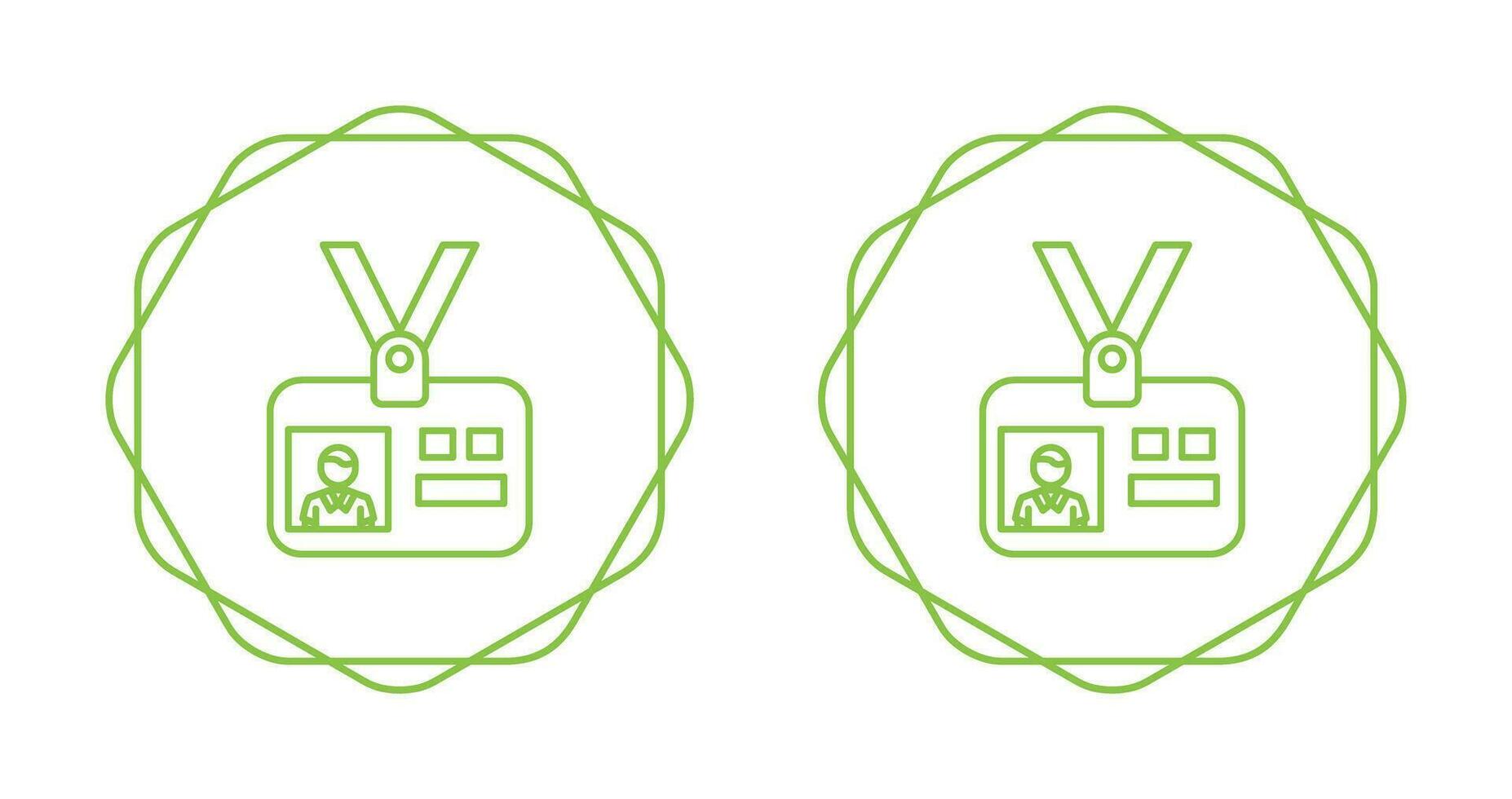 Id Card Vector Icon