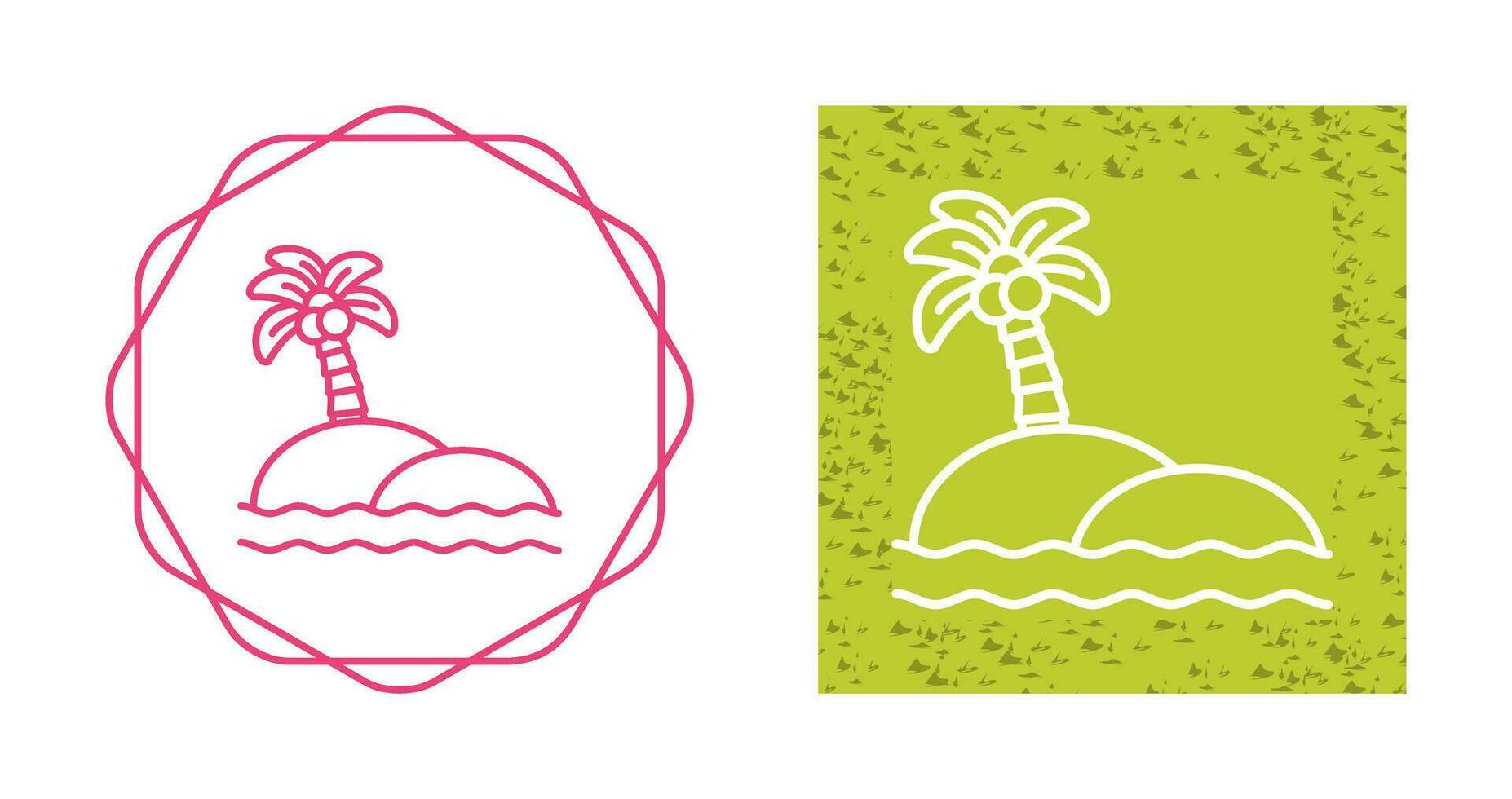 Island Vector Icon