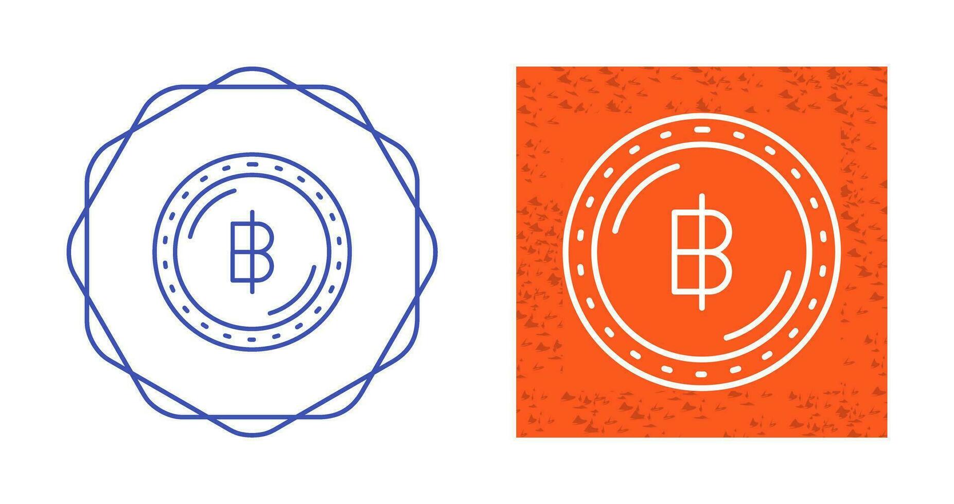 Baht Currency Vector Icon
