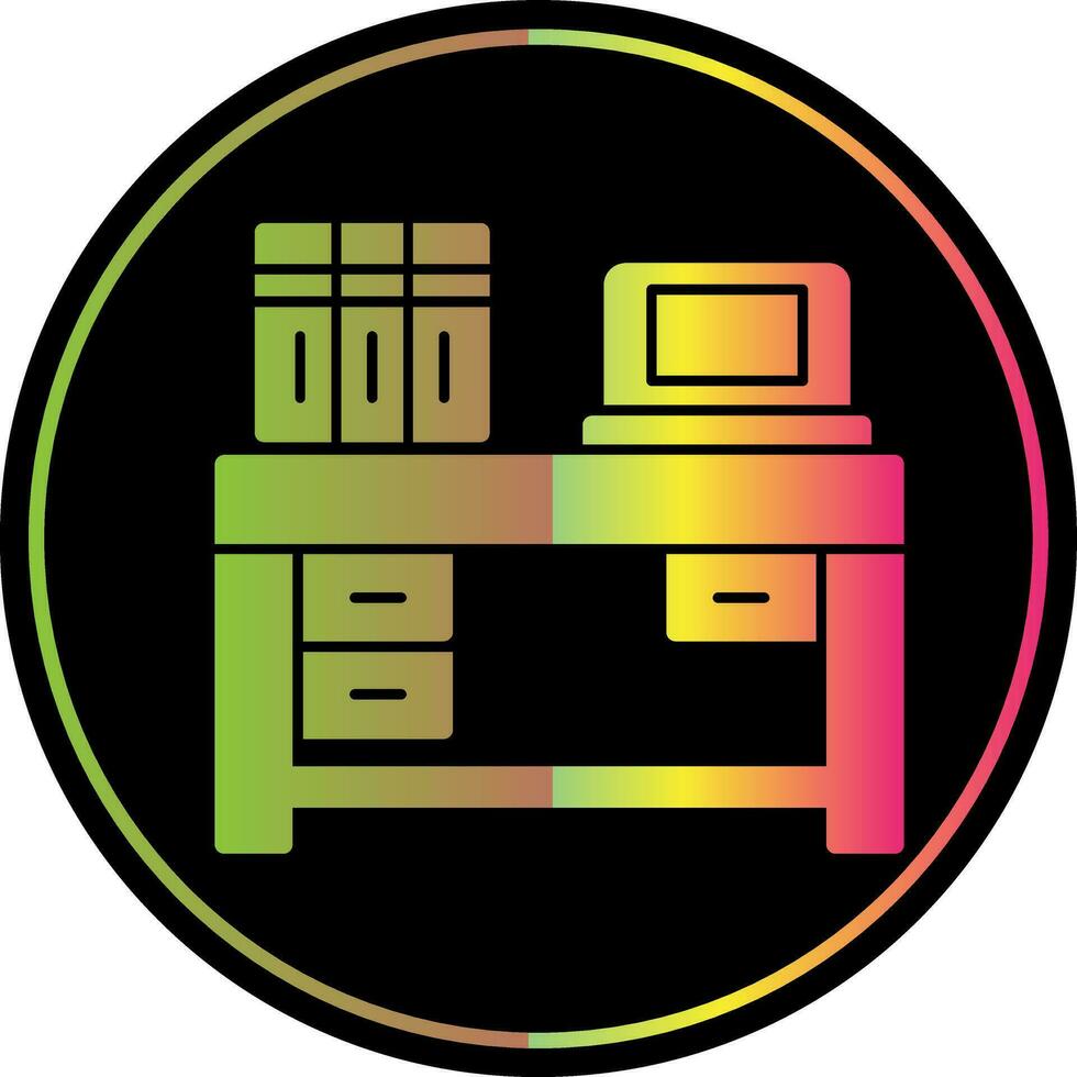 Work Place Vector Icon Design