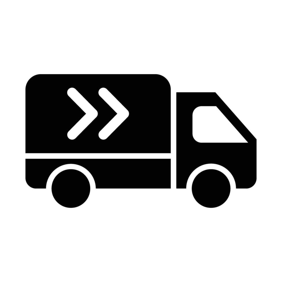 Van Vector Glyph Icon For Personal And Commercial Use.