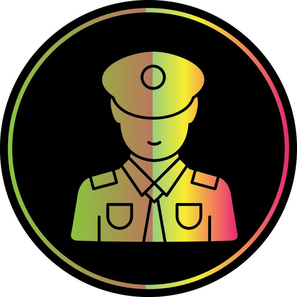 Police Vector Icon Design