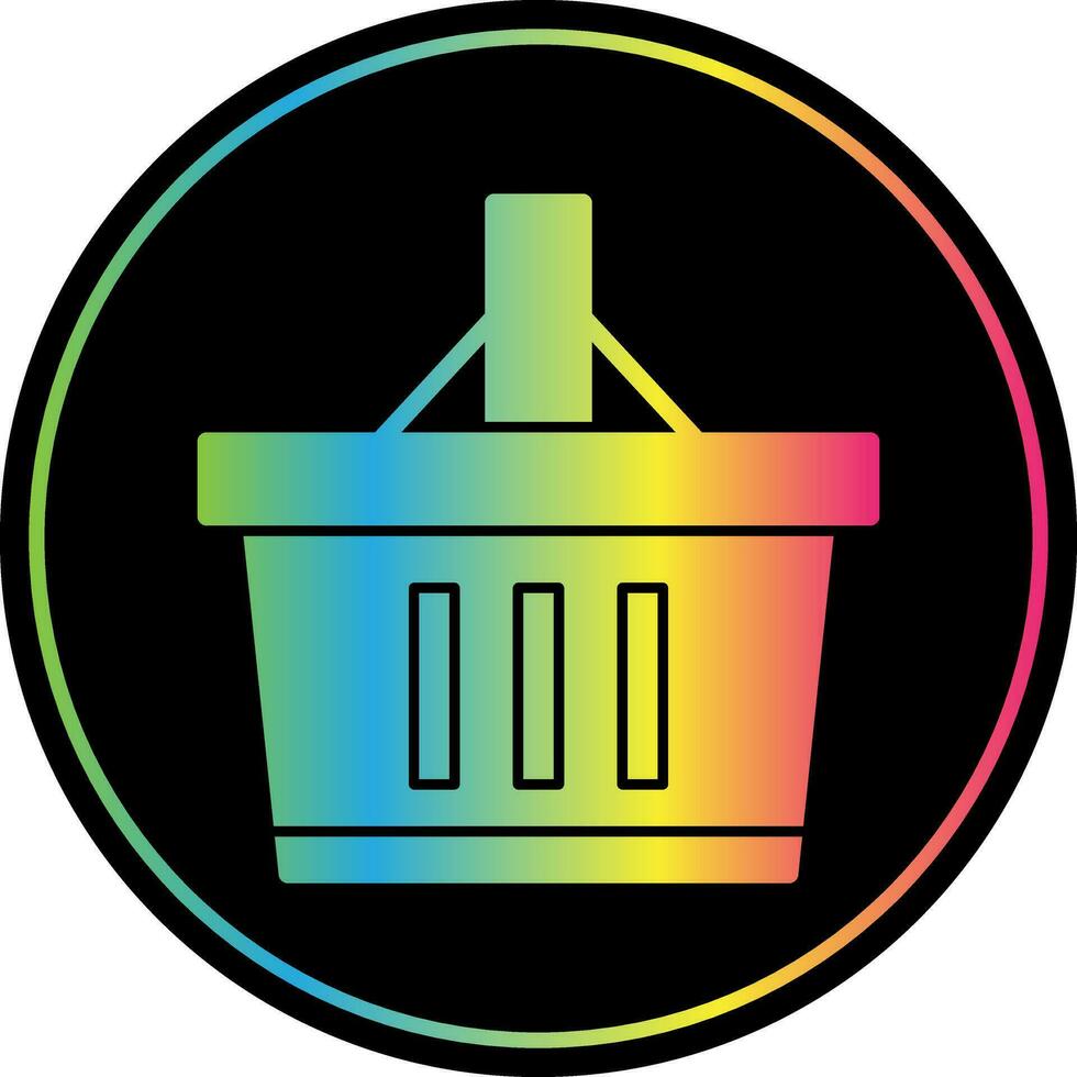 Basket Vector Icon Design