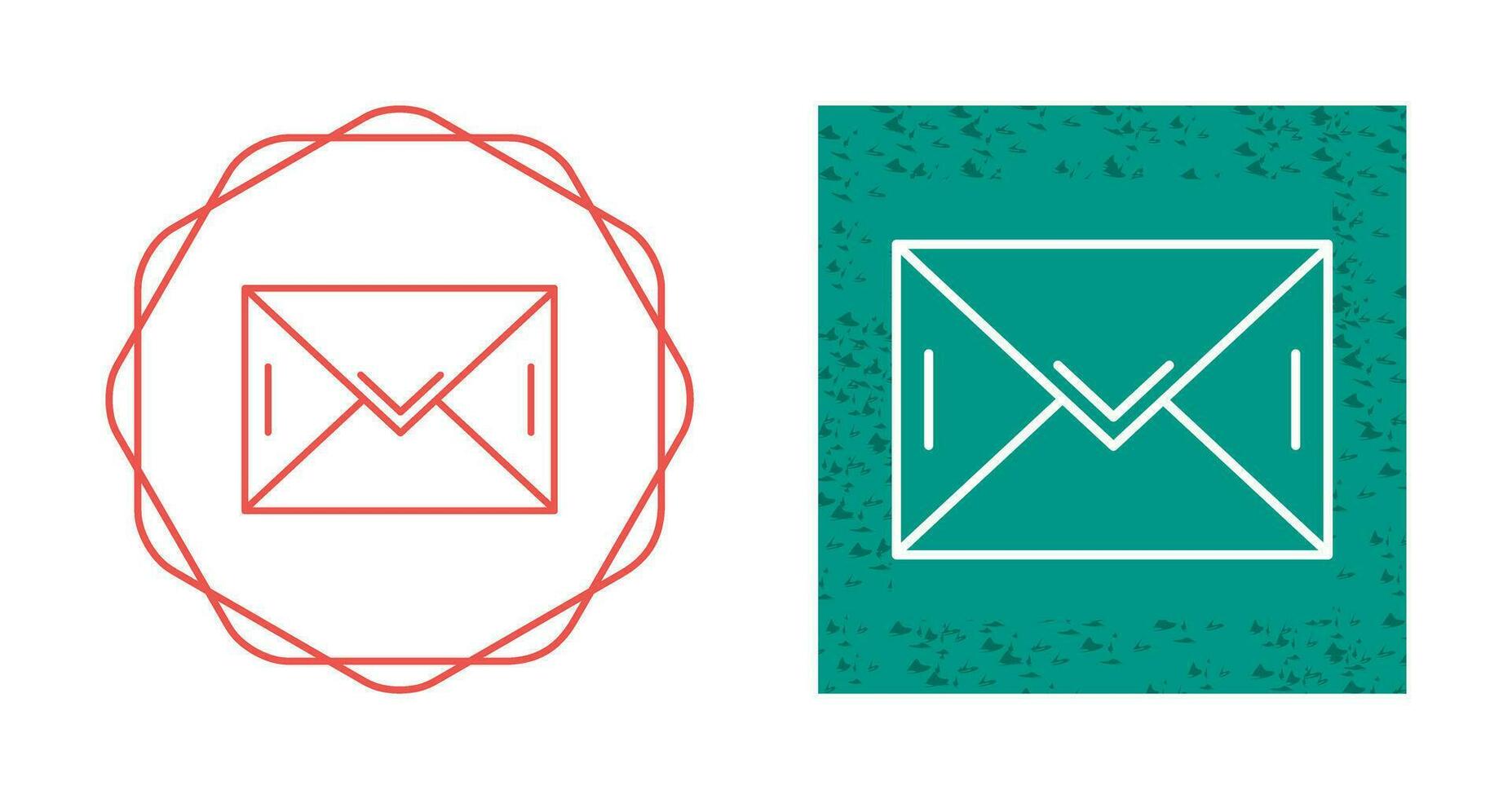 icono de vector de correo