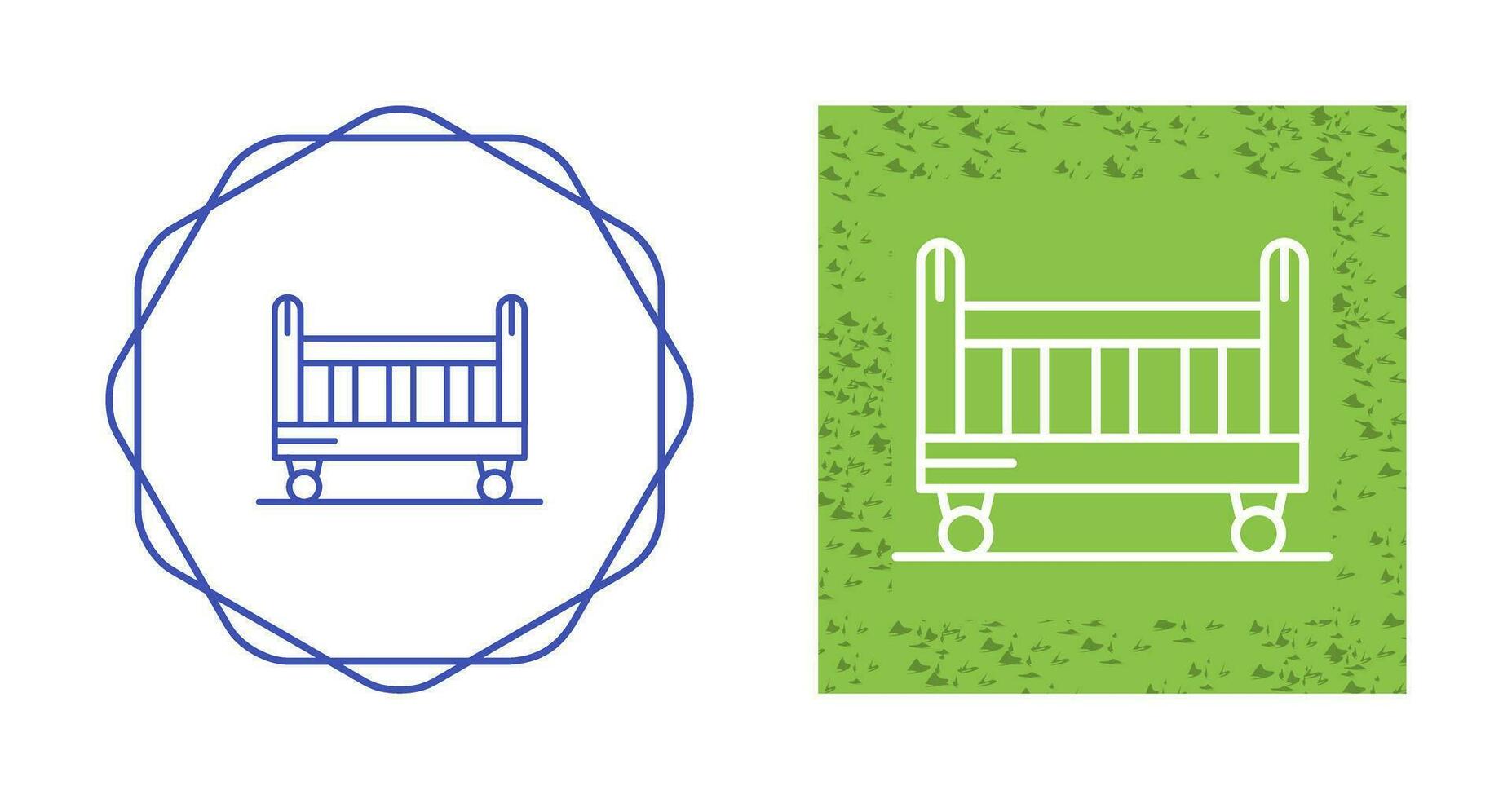 Crib Vector Icon