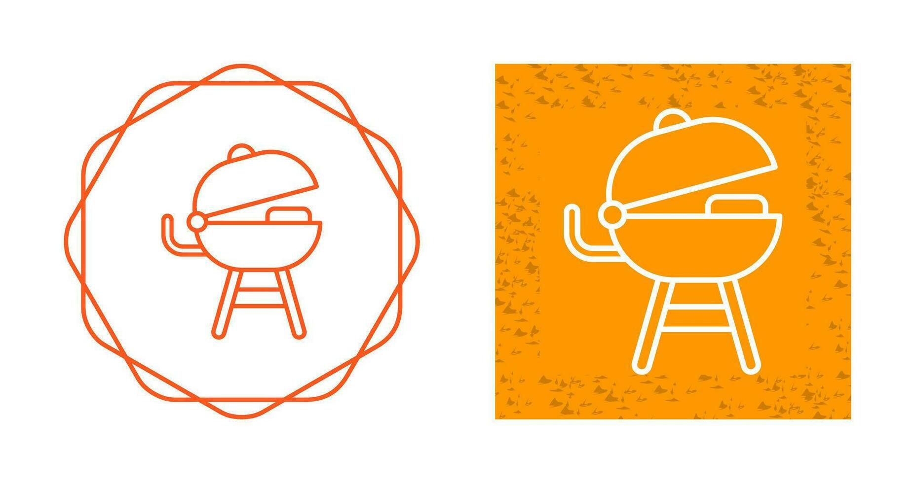 Grilled Vector Icon