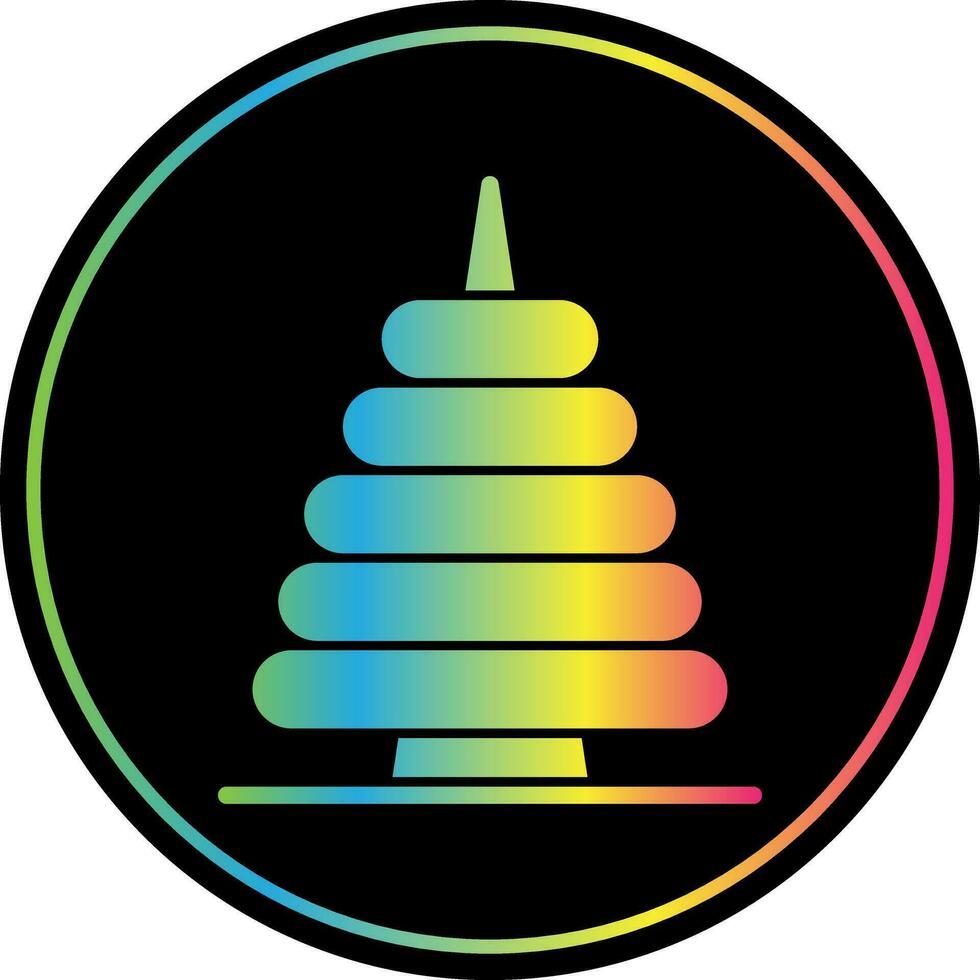 Rings Vector Icon Design
