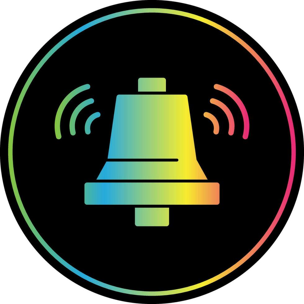 Ring Bell Vector Icon Design