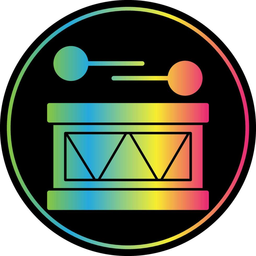 Drum Vector Icon Design