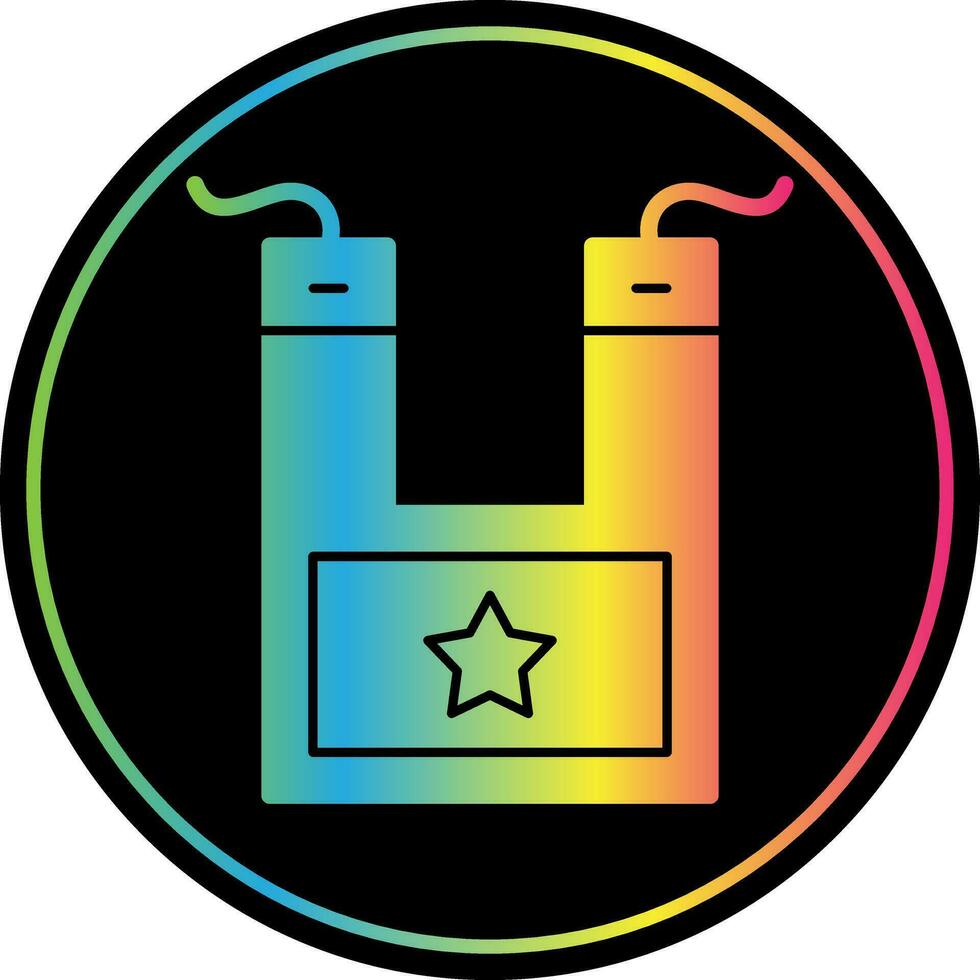 Baby Bib Vector Icon Design