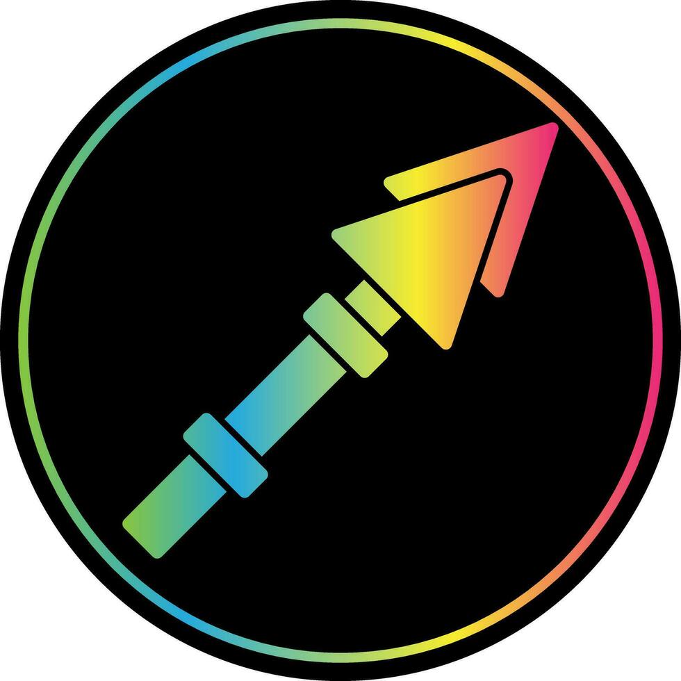 Lance Vector Icon Design