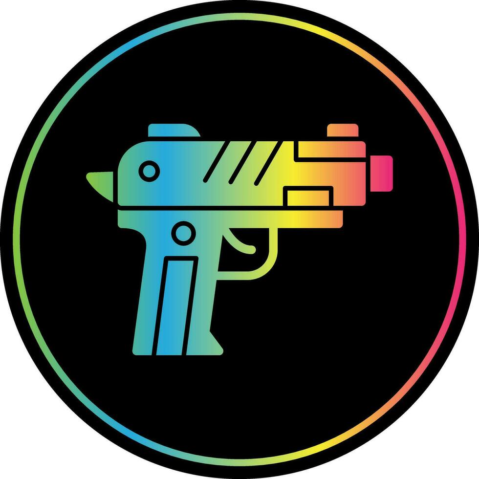 pistola vector icono diseño