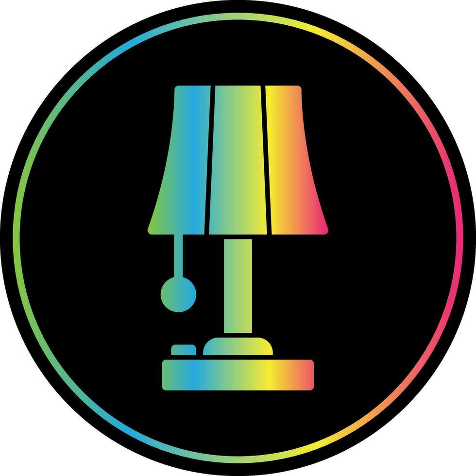 Lamp Vector Icon Design